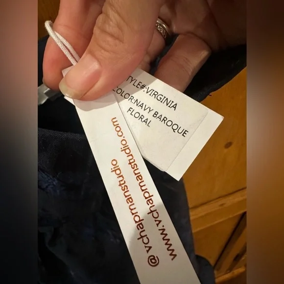 V. Chapman Virginia Tiered Strapless Corset Midi Dress - Picture 7 of 8